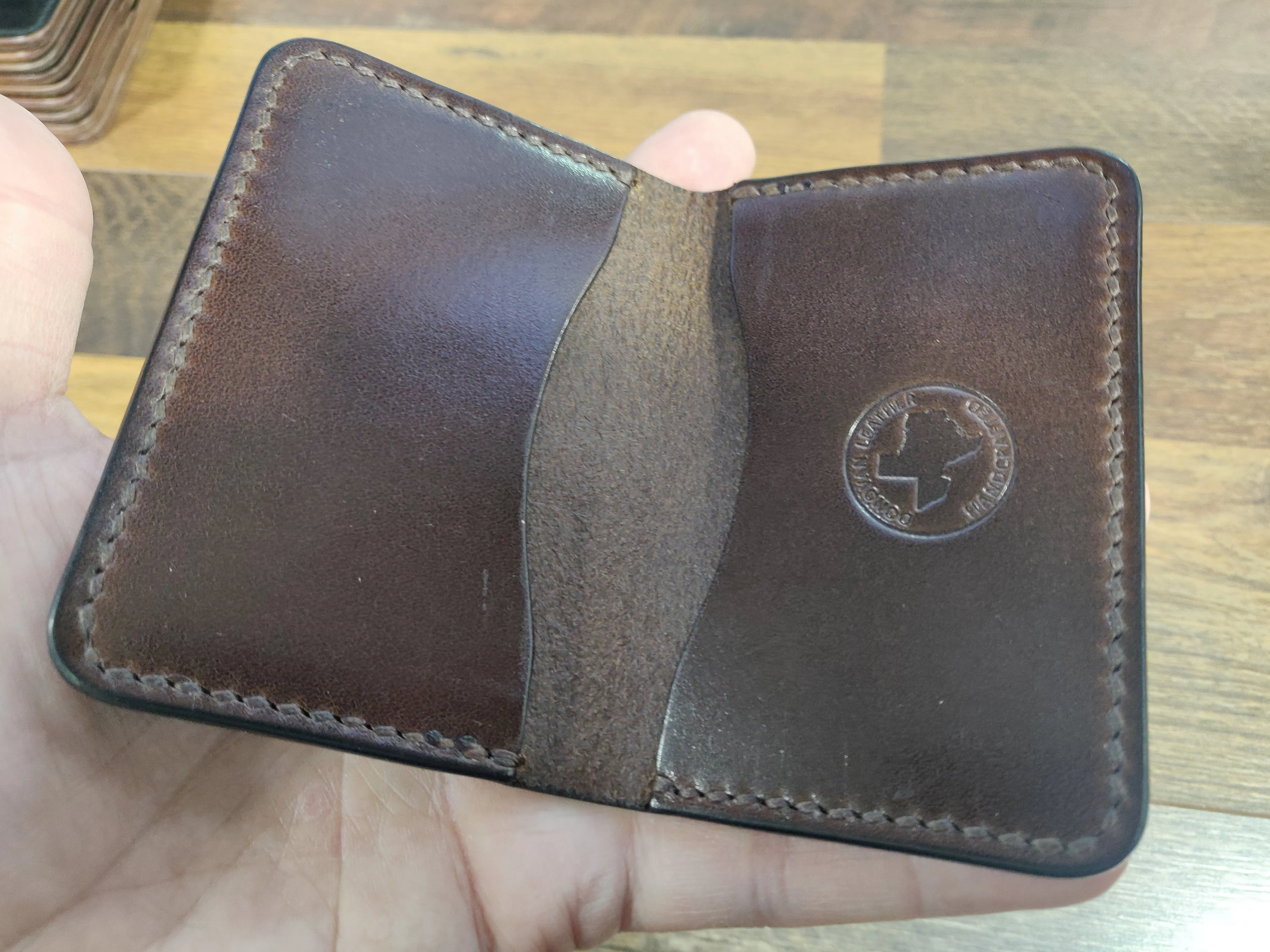 4 Slot Wallet - Brown (Chocolate)