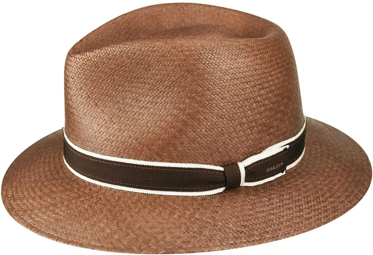 Bailey of Hollywood Brooks Panama Fedora - Mushroom/L Mushroom, Large