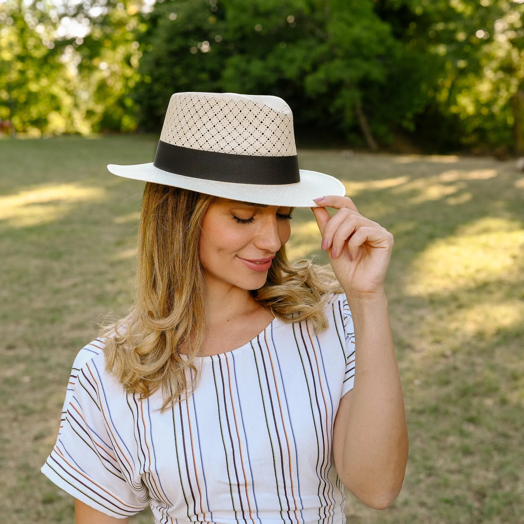 B&S Signature Venti - Ventilated Ladies Teardrop Fedora