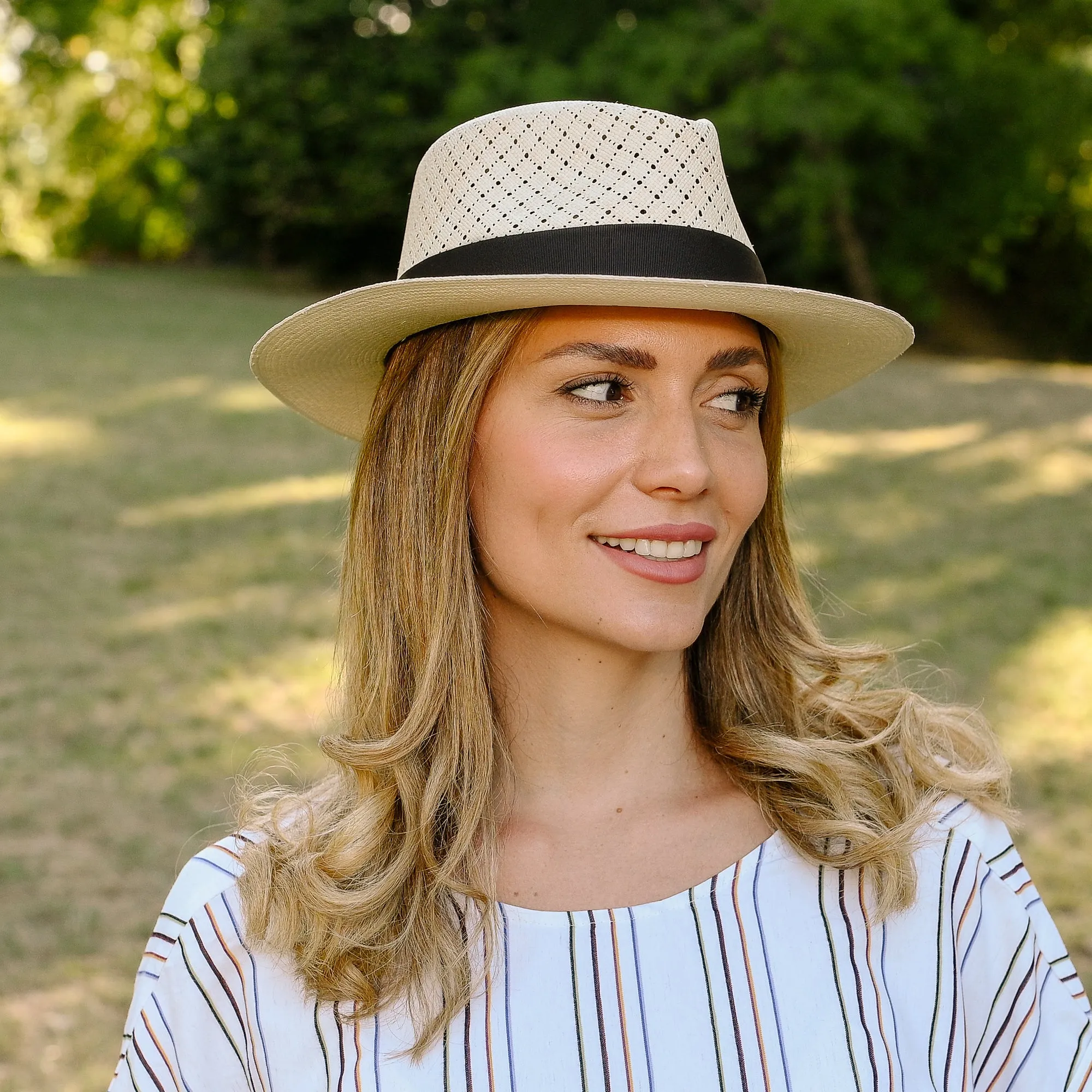 B&S Signature Venti - Ventilated Ladies Teardrop Fedora