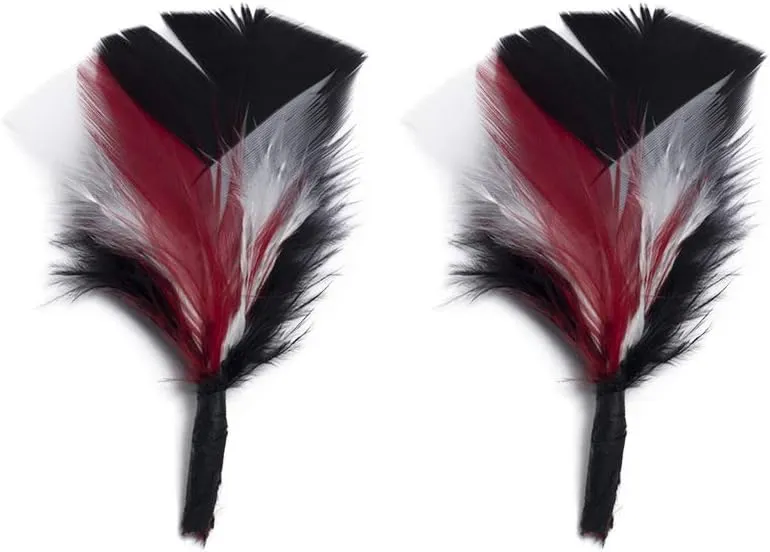 Colorful Bird Feathers 3" Quality Exotic Hat Care Bridal Crafts Hat Care Fedora Caps