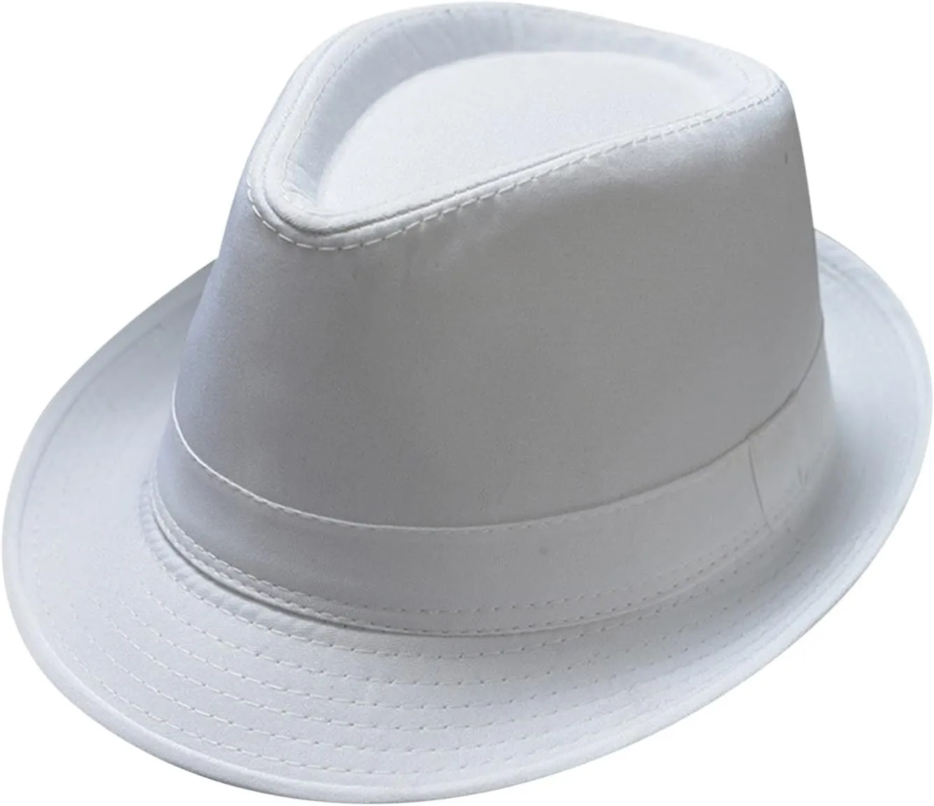 Fedora Hat Mens Short Brim Panama Jazz Hat Classic Fedora Hats 20s Bowler Cap for Men Women
