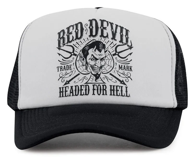Headed For Hell Trucker Cap
