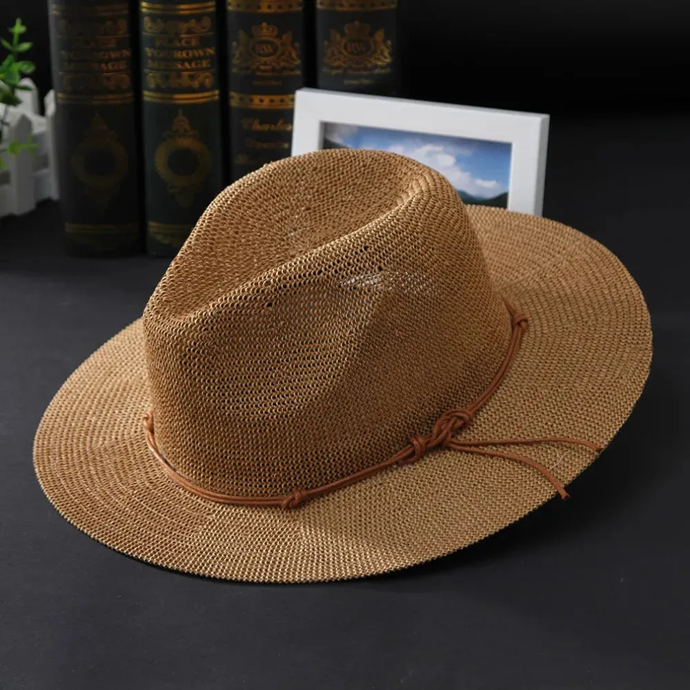 Hollow Out Panama Straw Hat