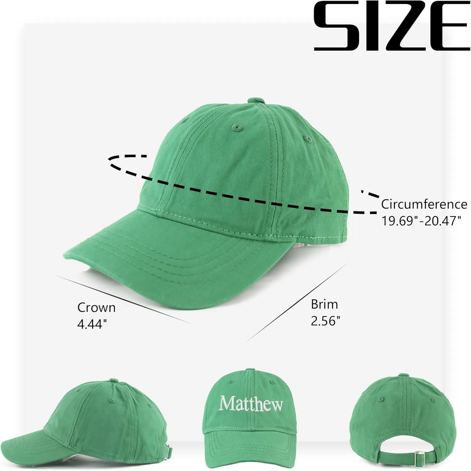 MT WORLD Toddler Baseball Hat Personalized Toddler Baseball Cap Soft Sun Hat Baby Trucker Hats for 2-6 Years Old Boys Girls