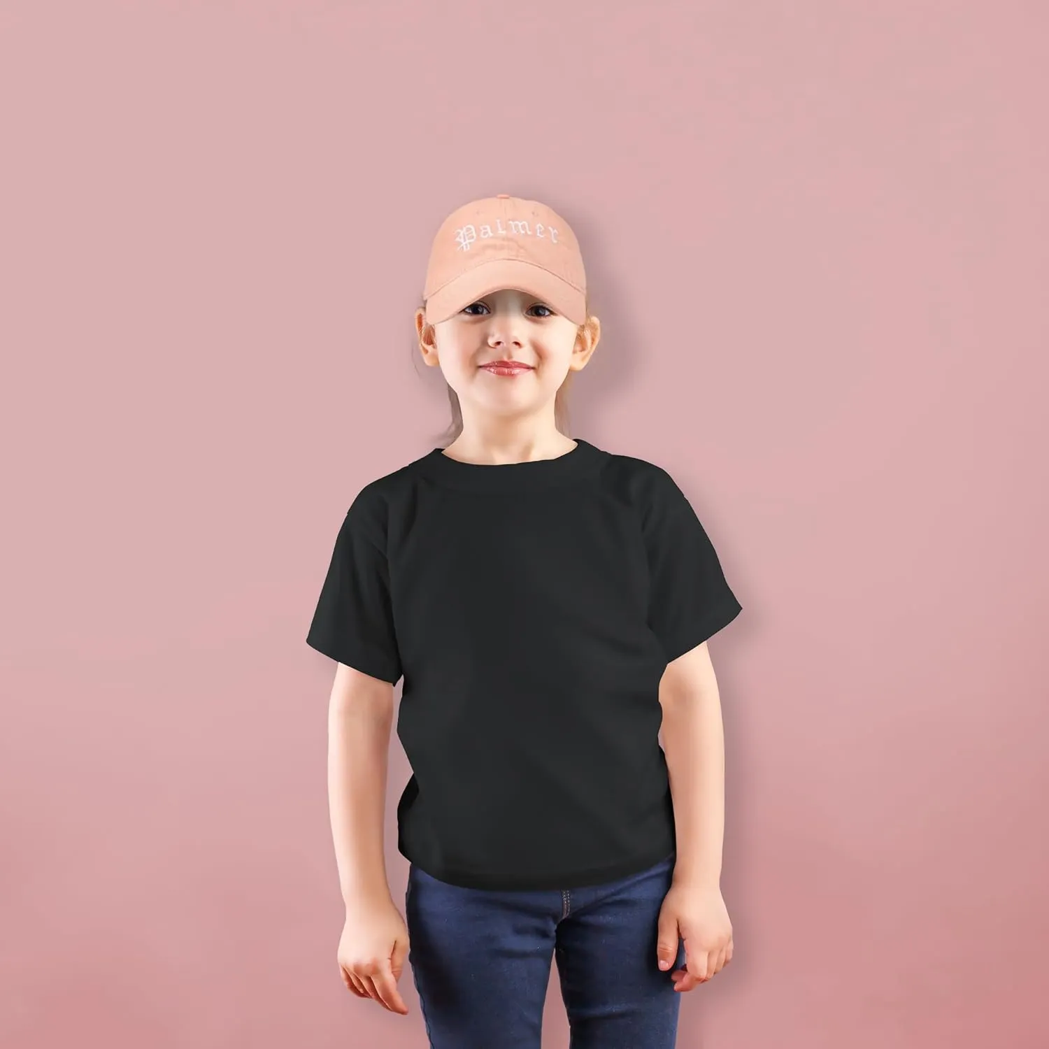 MT WORLD Toddler Baseball Hat Personalized Toddler Baseball Cap Soft Sun Hat Baby Trucker Hats for 2-6 Years Old Boys Girls
