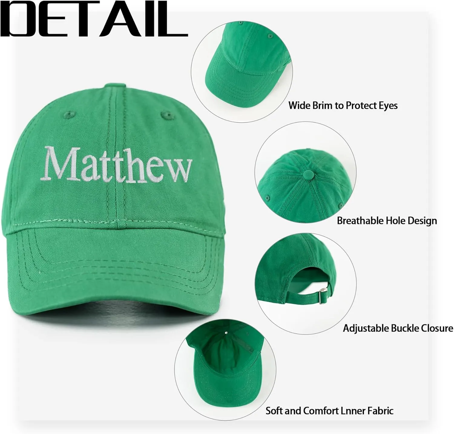 MT WORLD Toddler Baseball Hat Personalized Toddler Baseball Cap Soft Sun Hat Baby Trucker Hats for 2-6 Years Old Boys Girls