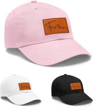 Personalized Toddler Hat: Custom Name Baseball Cap with Adjustable Snapback, Baby Gift Trucker Hat for Kids Adults