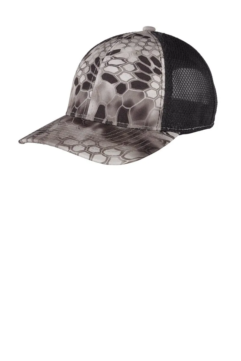 Port Authority C892: Performance Camouflage Mesh Back Snapback Cap