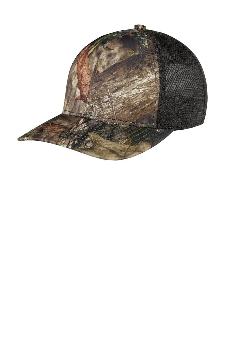 Port Authority C892: Performance Camouflage Mesh Back Snapback Cap