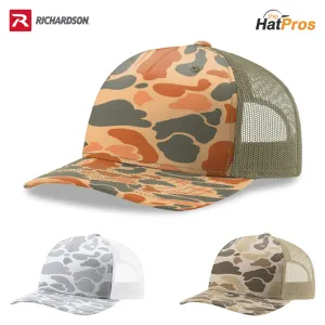 Pre-Order Richardson 112PFP Printed Five Panel Trucker (New Colors for 2025!)
