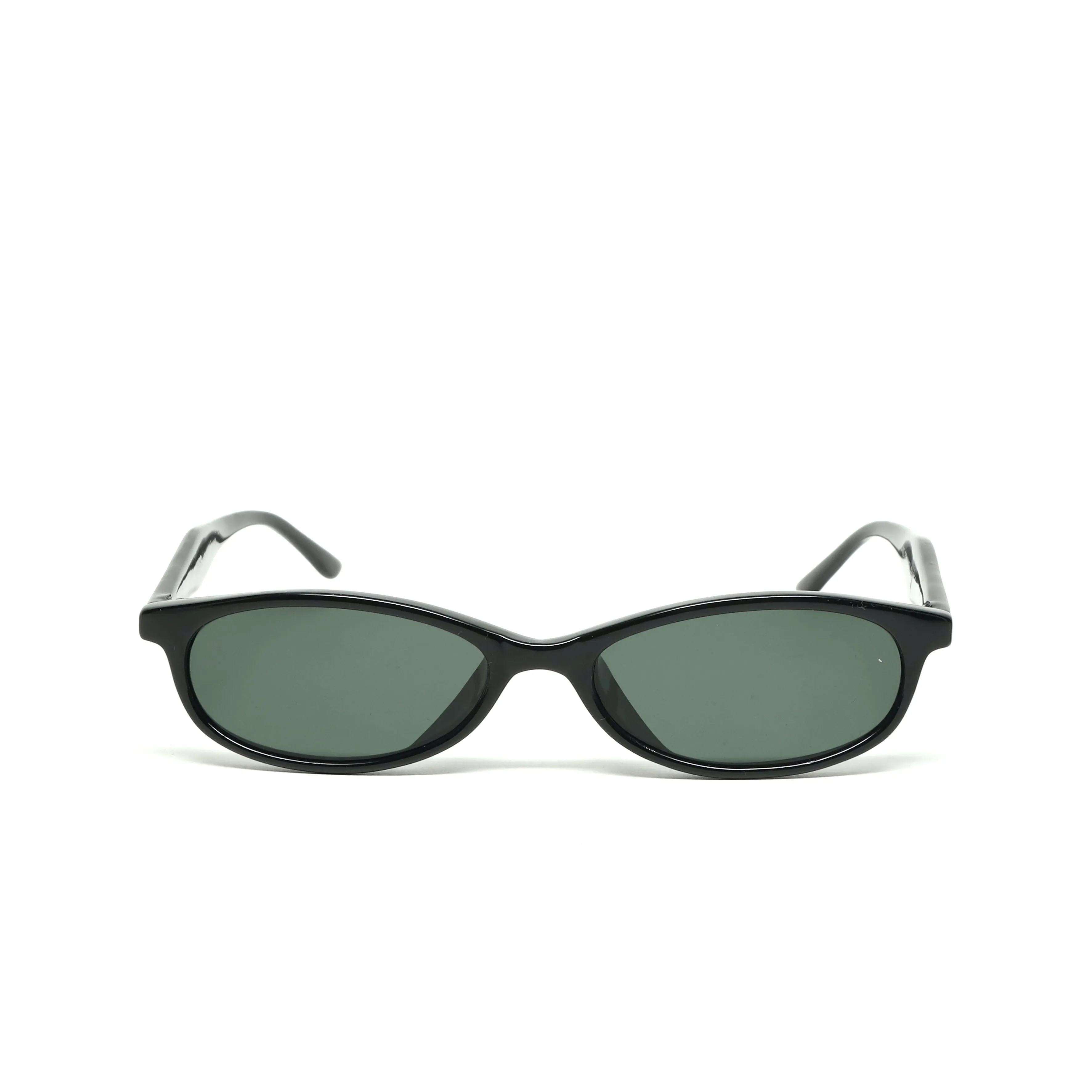 //Style 75// Deluxe Vintage 90s Small Chic Sunglasses - Black