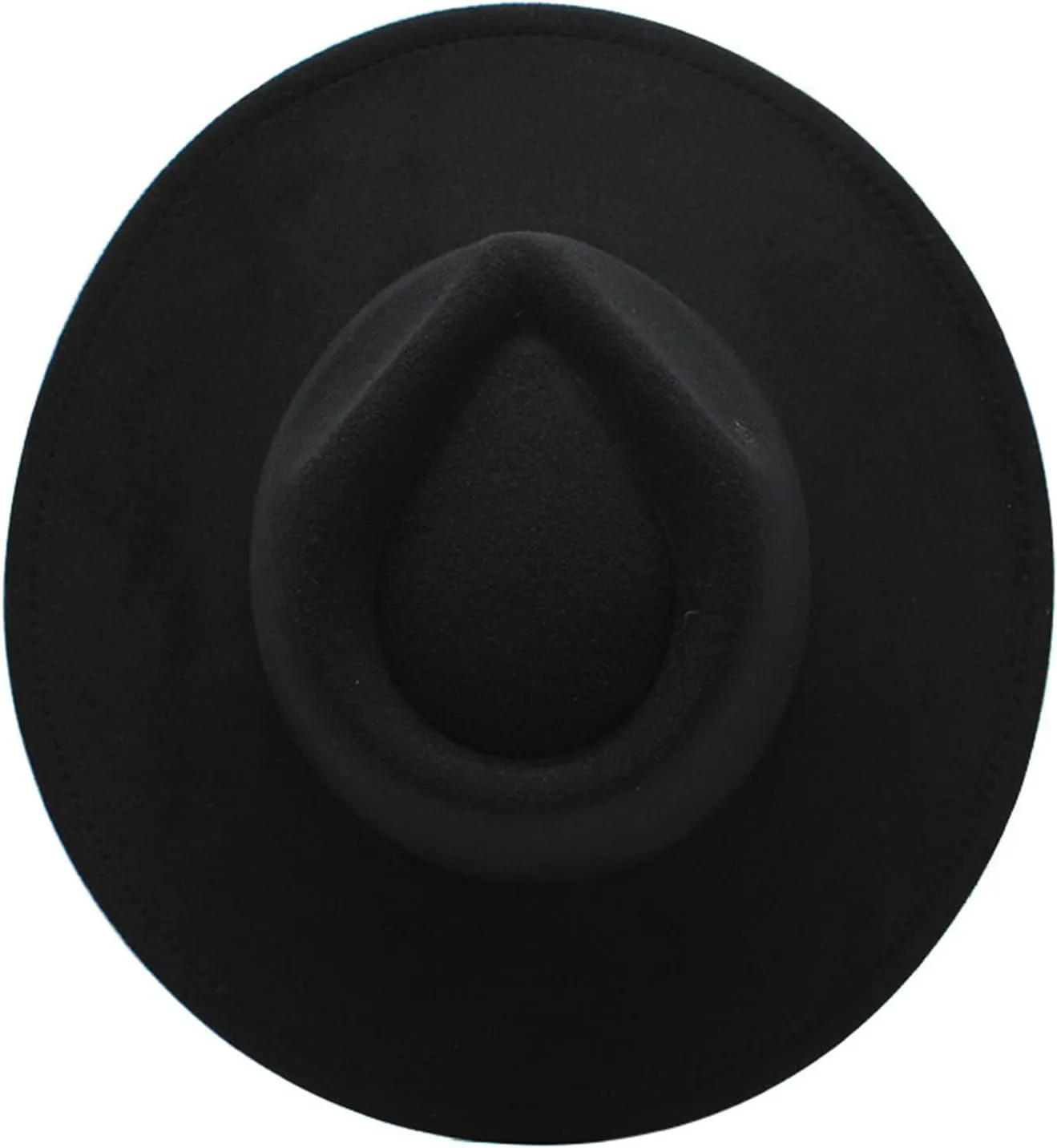 Women Classic Vintage Wide Brim Fedora Hat Unisex Adult Mens Felt Panama Cap Wool Jazz Hat