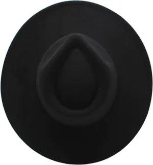 Women Classic Vintage Wide Brim Fedora Hat Unisex Adult Mens Felt Panama Cap Wool Jazz Hat
